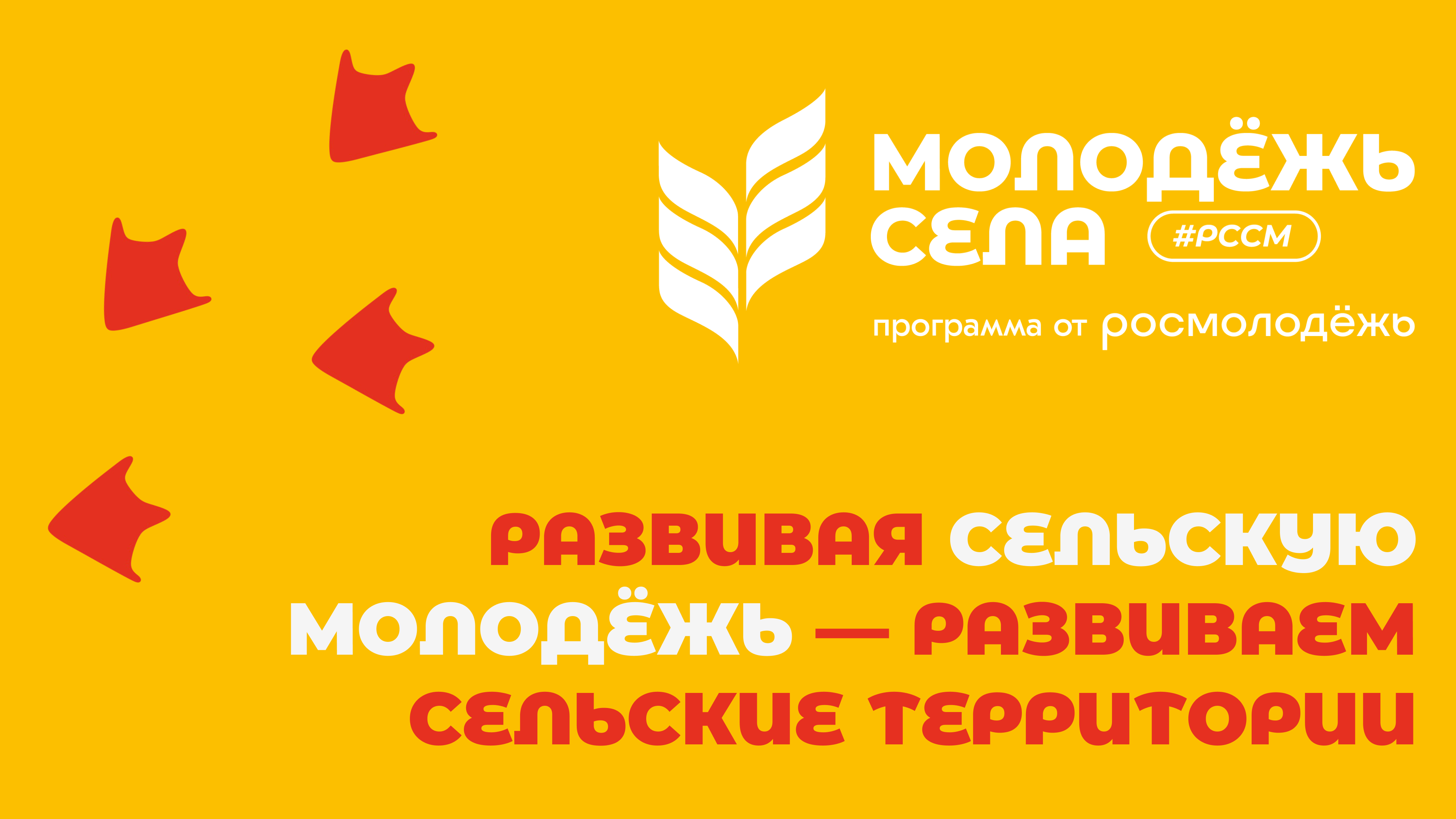 «Российский союз сельской молодежи» совместно с Ассоциацией «Всероссийская ассоциация развития местного самоуправления» проводят Всероссийский конкурс молодых управленцев «Лидеры села».