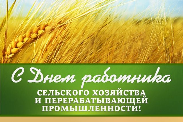 Дорогие труженики села и работники перерабатывающей промышленности, ветераны сельскохозяйственной отрасли!. Дорогие труженики села и работники перерабатывающей промышленности, ветераны сельскохозяйственной отрасли!.